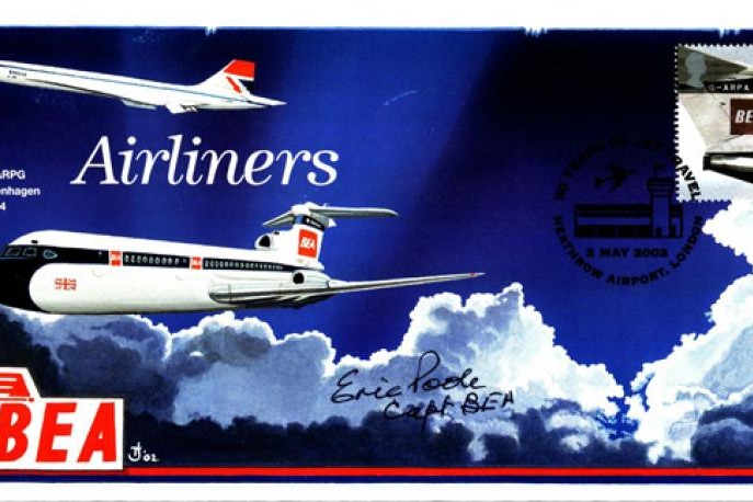 Concorde cover Sgd Eric Poole a BoB pilot