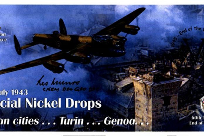 Dambusters 617 Squadron Cover Signed Les Munro Chastise