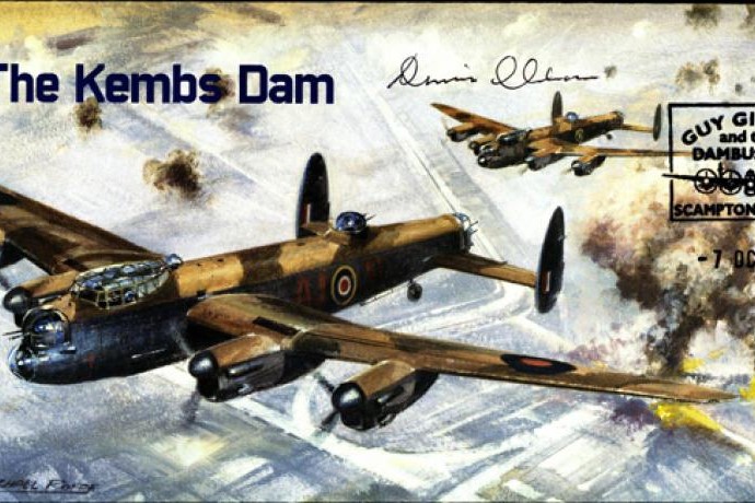 Dambusters 617 Squadron Cover Signed Denis Oldman