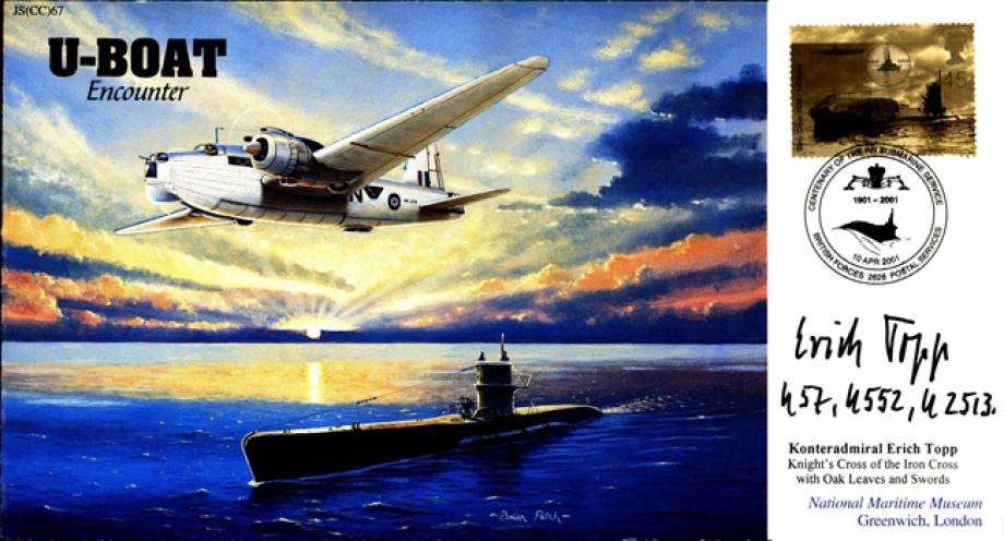 U - Boat Encounter cover Sgd Erich Topp