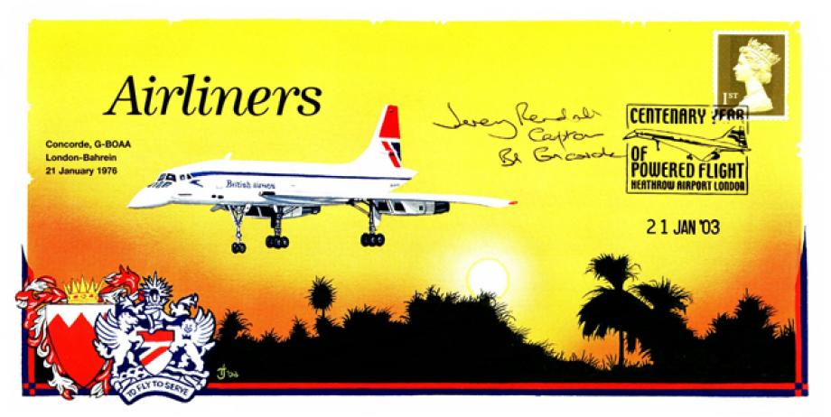 Concorde cover Sgd D J Randall