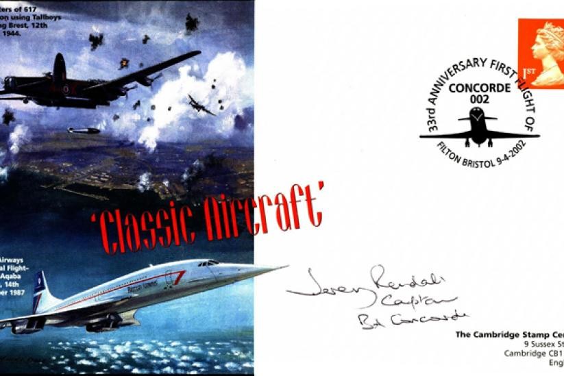 Concorde cover Sgd D J Randall