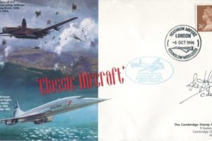 Lancaster Cover Signed L C Doyle Of 617 Squadron 61 Squadron And 189 Squadron