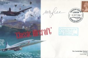 Lancaster Cover Signed W R Lee Of 617 Squadron