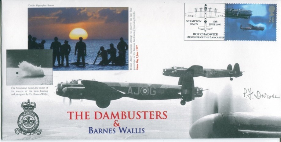 Dambusters 617 Squadron Cover Signed P F Durose