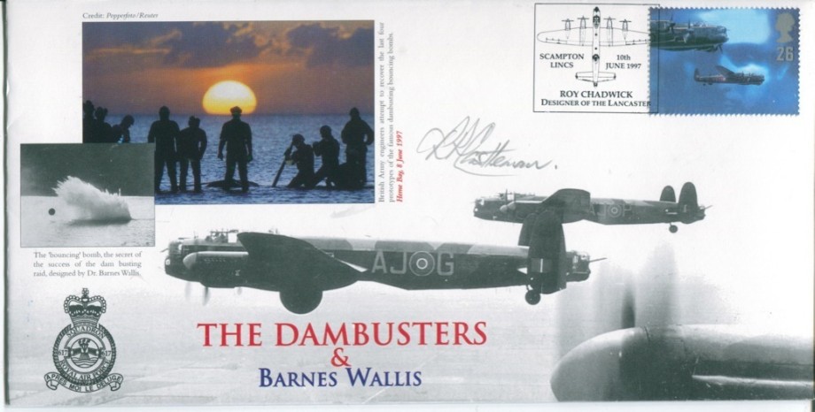 Dambusters 617 Squadron Cover Signed R P Castleman