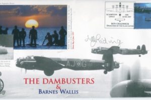 Dambusters 617 Squadron Cover Signed H J Riding Tirpitz