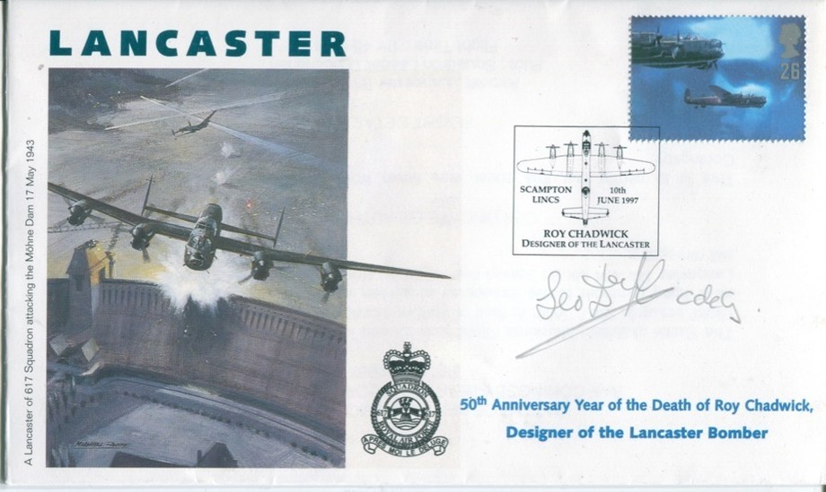 Dambusters 617 Squadron Cover Signed L C Doyle