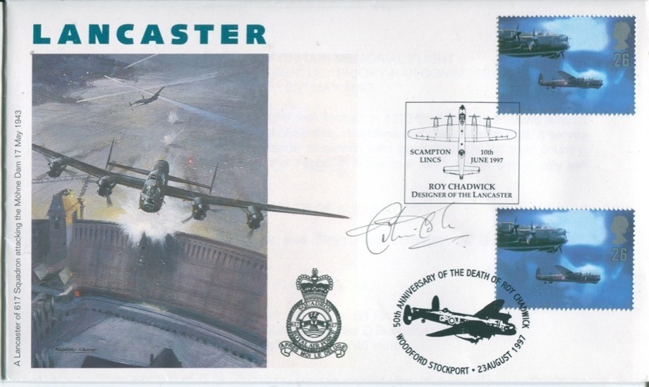 Dambusters 617 Squadron Cover Signed C Cole Tirpitz