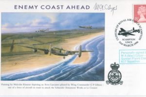 Dambusters 617 Squadron Cover Signed M A Mac Colyer