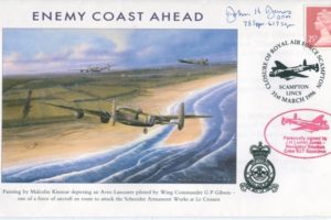 Dambusters 617 Squadron Cover Signed J H Jones