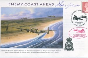 Dambusters 617 Squadron Cover Signed Adj H Humphries