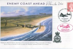 Dambusters 617 Squadron Cover Signed Alan Quinton