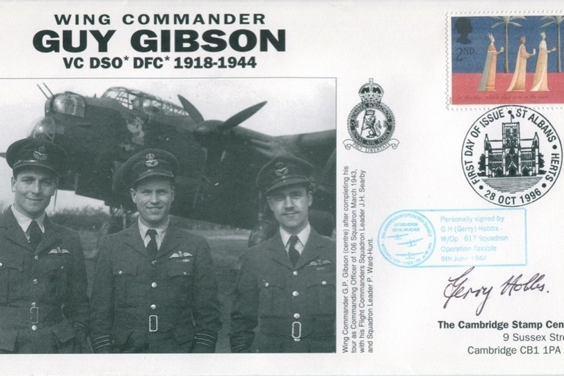106 Squadron cover Sgd Gerry Hobbs of 50 Sq and 617 Sq