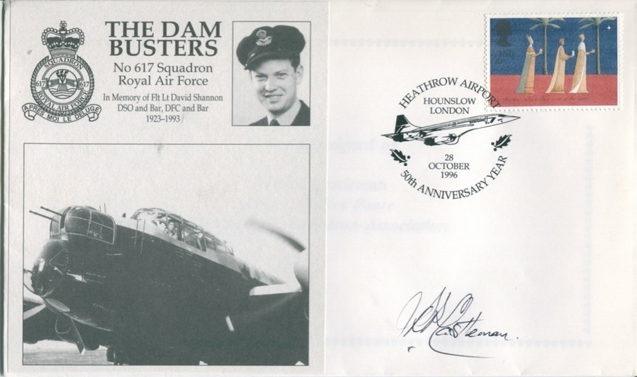 Dambusters 617 Squadron Cover Signed R Castleman