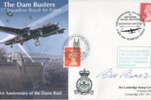 Dambusters 617 Squadron Cover Signed Bill Buttle Tirpitz