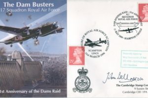 Dambusters 617 Squadron Cover Signed J R Bell Tirpitz