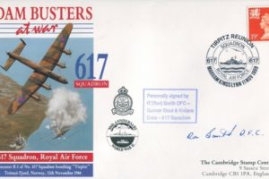 Dambusters 617 Squadron Signed Ron Smith Tirpitz Cover