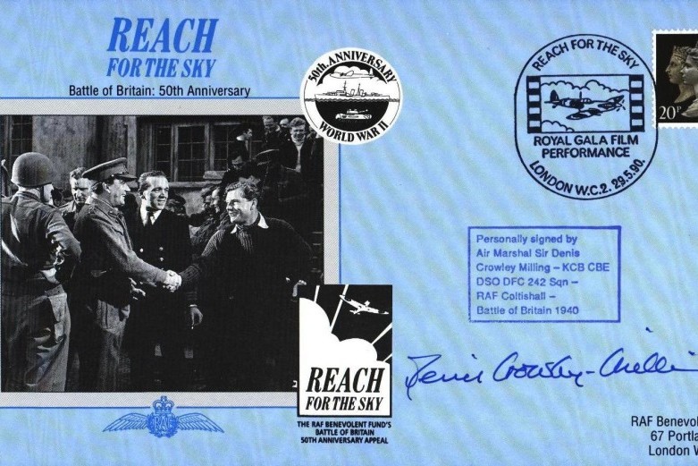Battle of Britain cover Sgd Sir D Crowley-Milling