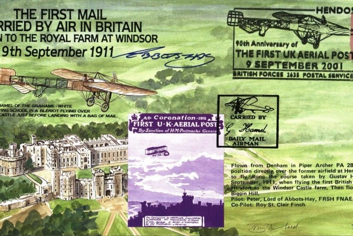 Bleriot cover Sgd Lord of Abbots-Hay