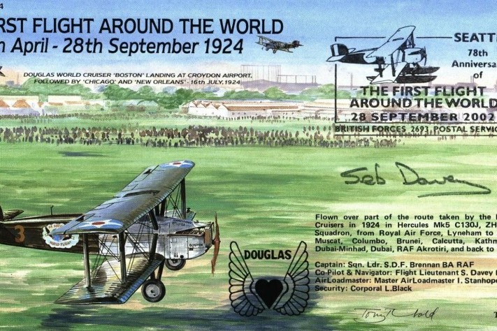 Douglas World Cruiser cover Sgd S Davey