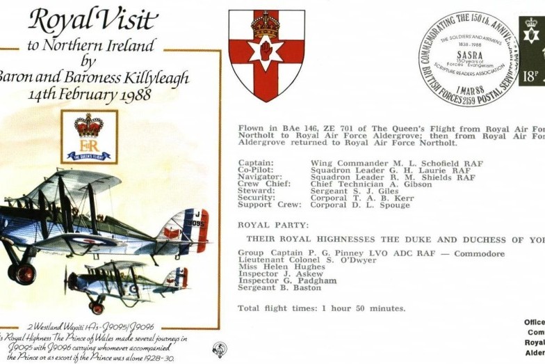 Royal Visit by Baron Killyleagh to Northern Ireland cover