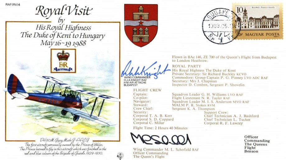Royal Visit by The Duke of Kent to Hungary cover