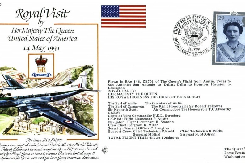 Royal Visit by The Queen to USA cover