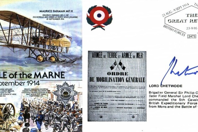 Battle of the Marne cover Sgd Lord Chetwode