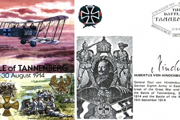 Battle of Tannenburg cover Sgd von Hindenburg