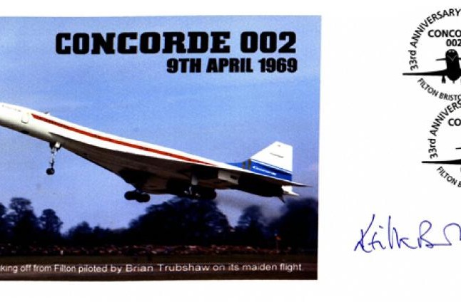 Concorde cover Sgd Keith Barton