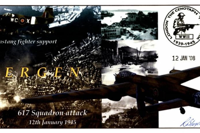 Dambusters 617 Squadron Cover Signed R Blagdon Bergen