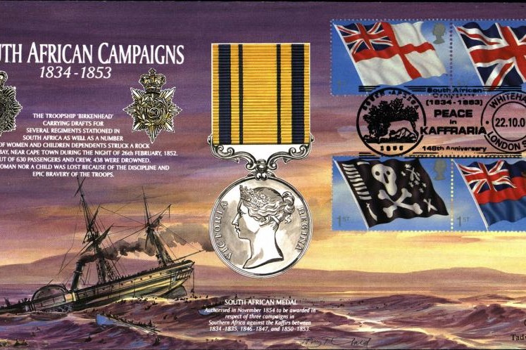 South Africa Medal cover 1834-1853