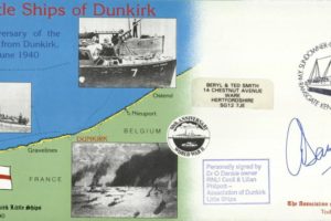 Dunkirk Little Ships cover Sgd Dr O Dansie