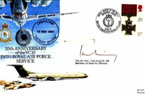 25th Anniversary of the VC10 into RAF Service cover