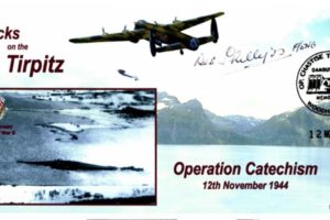 Dambusters 617 Squadron Cover Signed Des Phillips Tirpitz