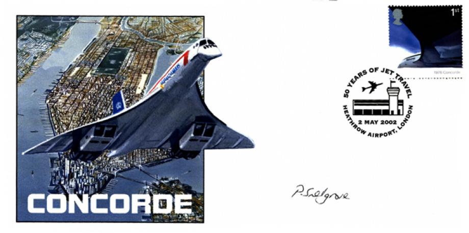 Concorde cover Sgd Paul Snelgrove