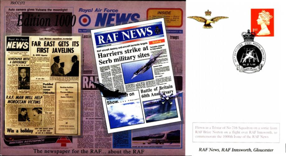 RAF News - Edition 1000 cover