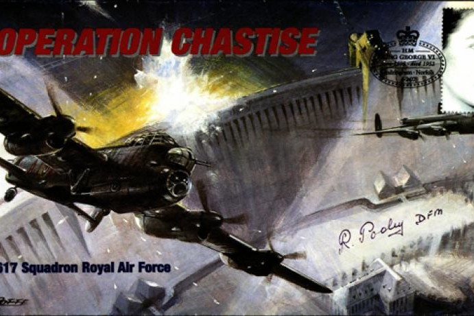 Dambusters 617 Squadron Cover Signed Ronald Pooley