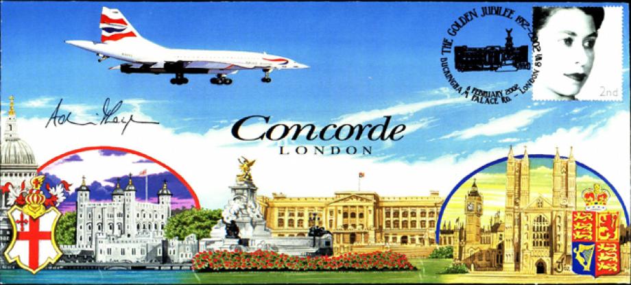 Concorde cover Sgd Adrian Thompson