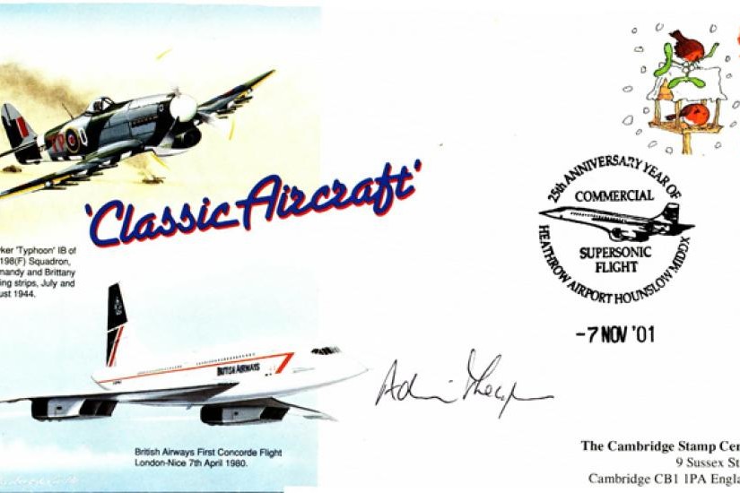 Concorde cover Sgd Adrian Thompson