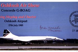 Concorde cover Sgd Brian Walpole