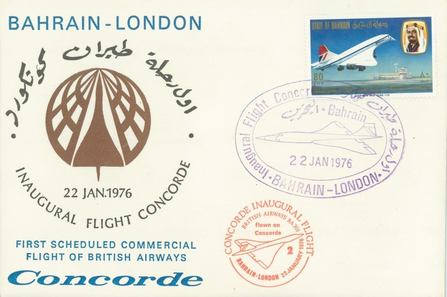 Concorde Inaugral Flight cover