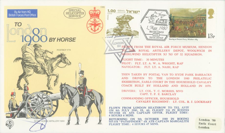 To London 1980 by Horse