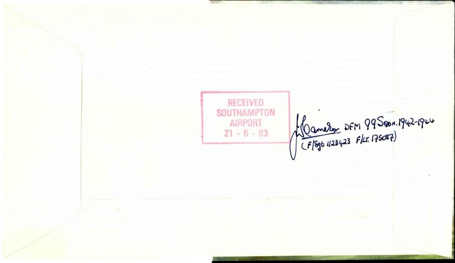 Handley Page Heyford cover Signed Ingrouille and Cameron