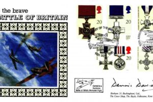 Battle of Britain cover Sgd D David a BoB Pilot 87 Sq