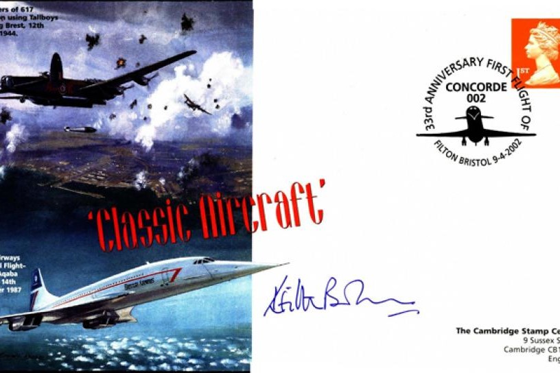 Concorde cover Sgd Keith Barton