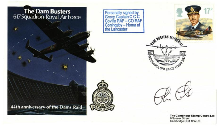 Dambusters Cover Signed C Coville