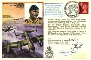 Dambusters 617 Squadron Cover Signed Basil Fish Tirpitz Raid