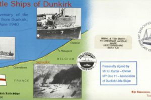 Dunkirk Little Ships cover Sgd K I Carter